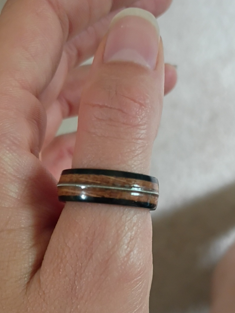 Whiskey Barrel Guitar String Stainless Steel Ring